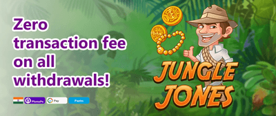 100% Welcome Match Bonus promotion banner